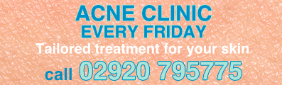 Acne Treatment Every Monday - Call 02920 795775